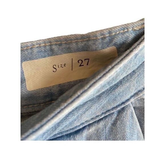 Anthropology, Pilcro and the Leatherpress NWT Mina, drapery, chambray Culotte S/ - Picture 5 of 6